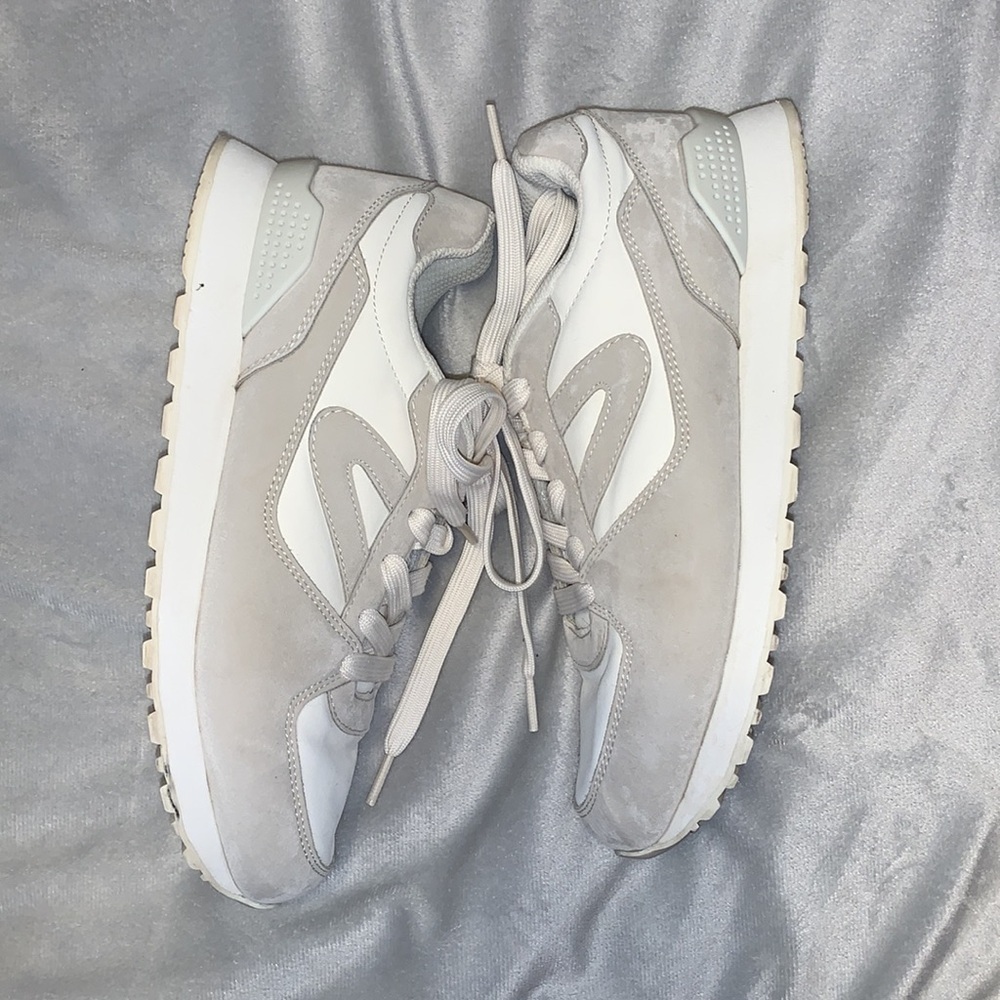 Tretorn sneakers Lillian size 7.5 white cream beige jogger - Picture 5 of 11